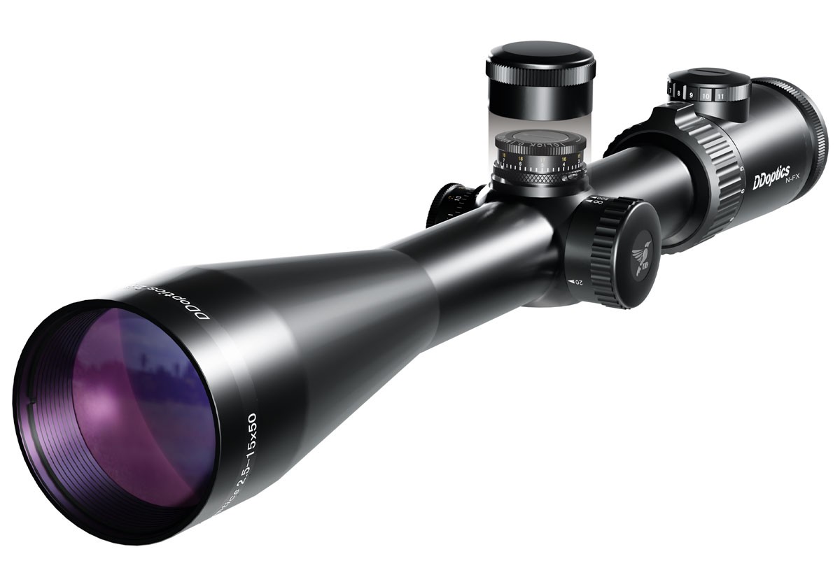 DDoptics NFX V6 2,5-15x50