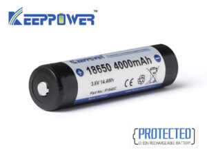 Ersatzakku 18650 Erhöhter Pluspohl ( 4000 mAh )